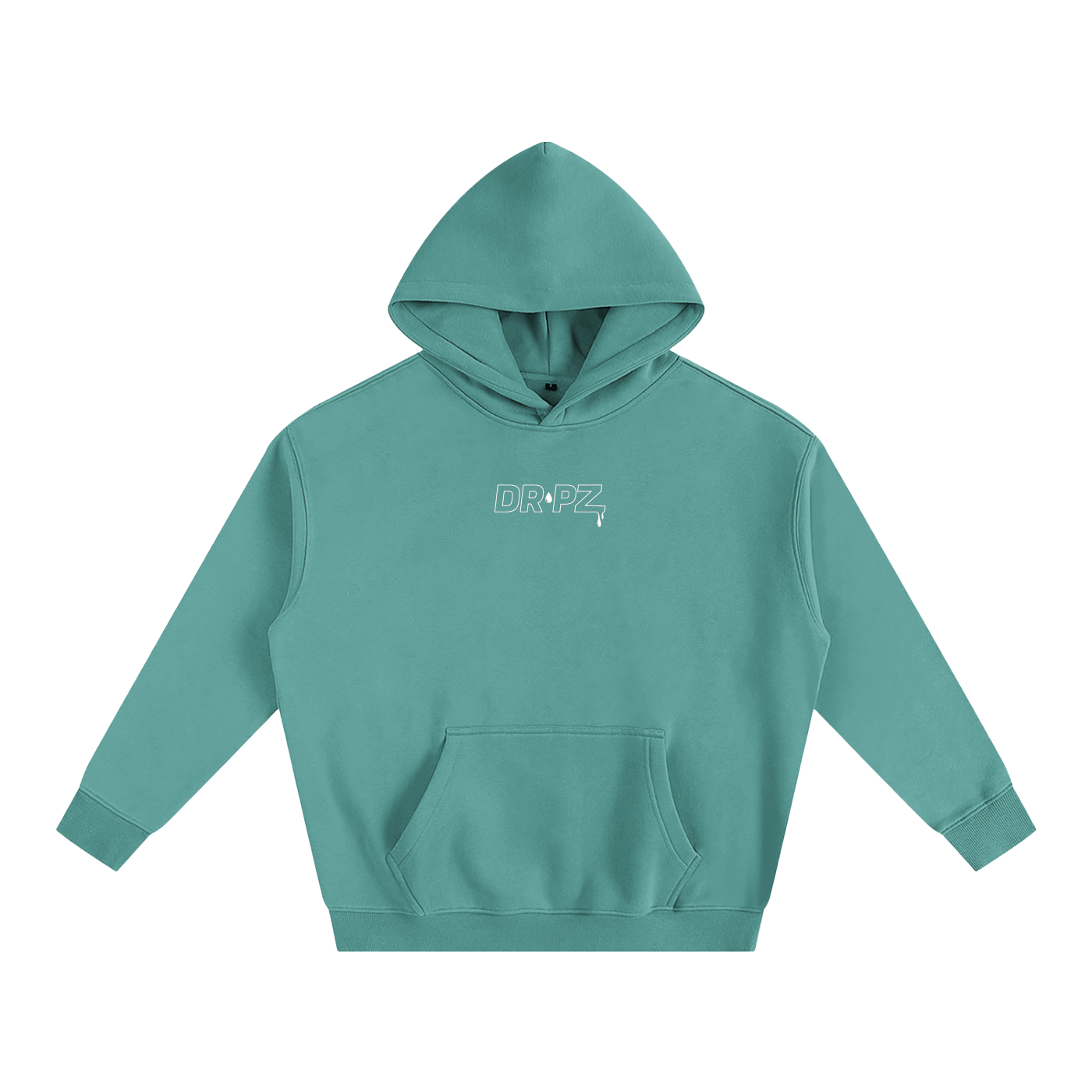 Dr!pz™ White Heavy Fleece Oversized Hoodie