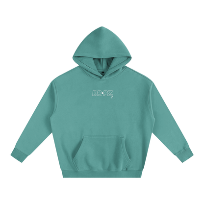 Dr!pz™ White Heavy Fleece Oversized Hoodie
