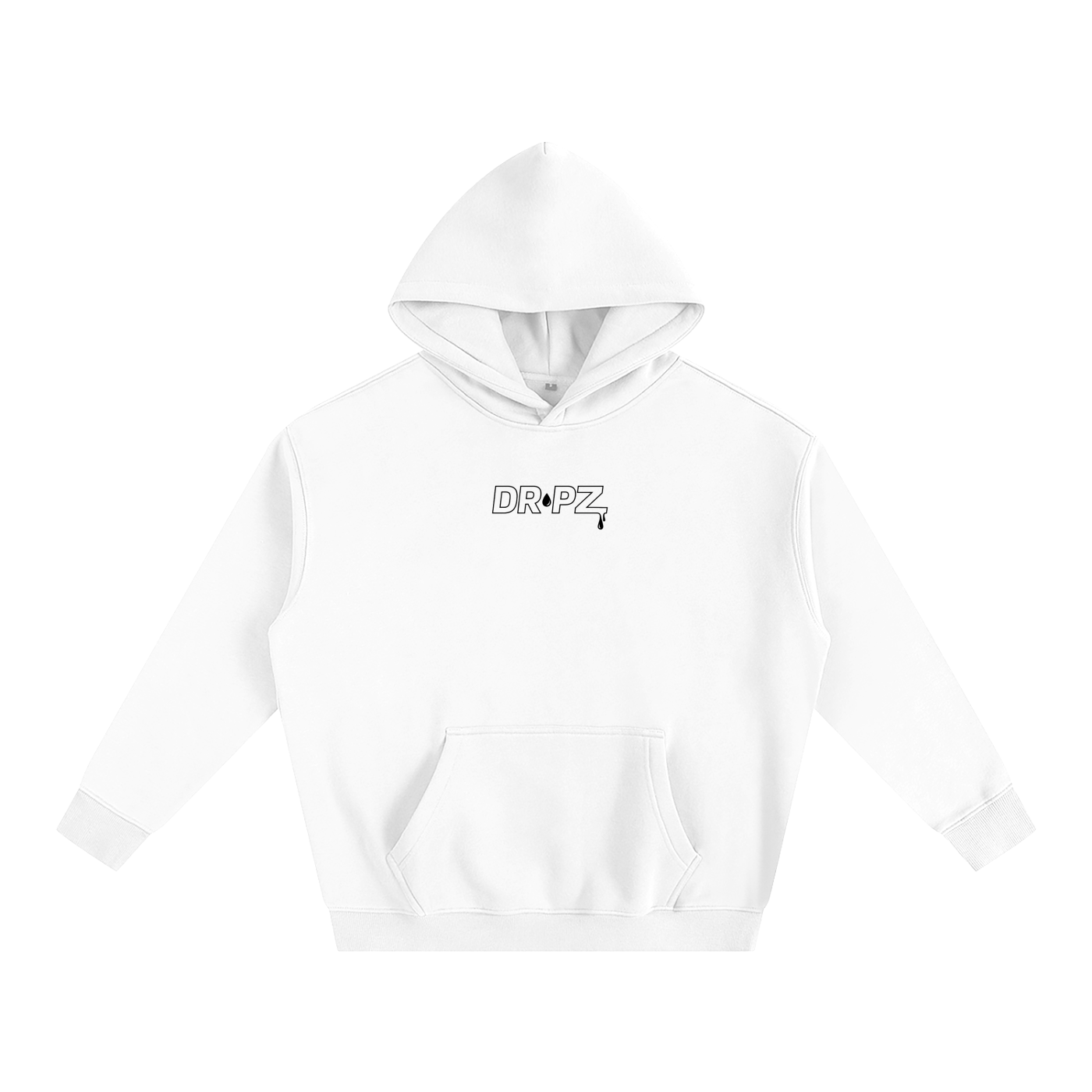 Dr!pz™ Black Heavy Fleece Oversized Hoodie