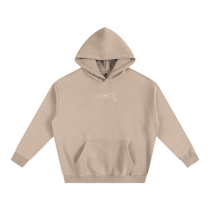 Dr!pz™ White Heavy Fleece Oversized Hoodie