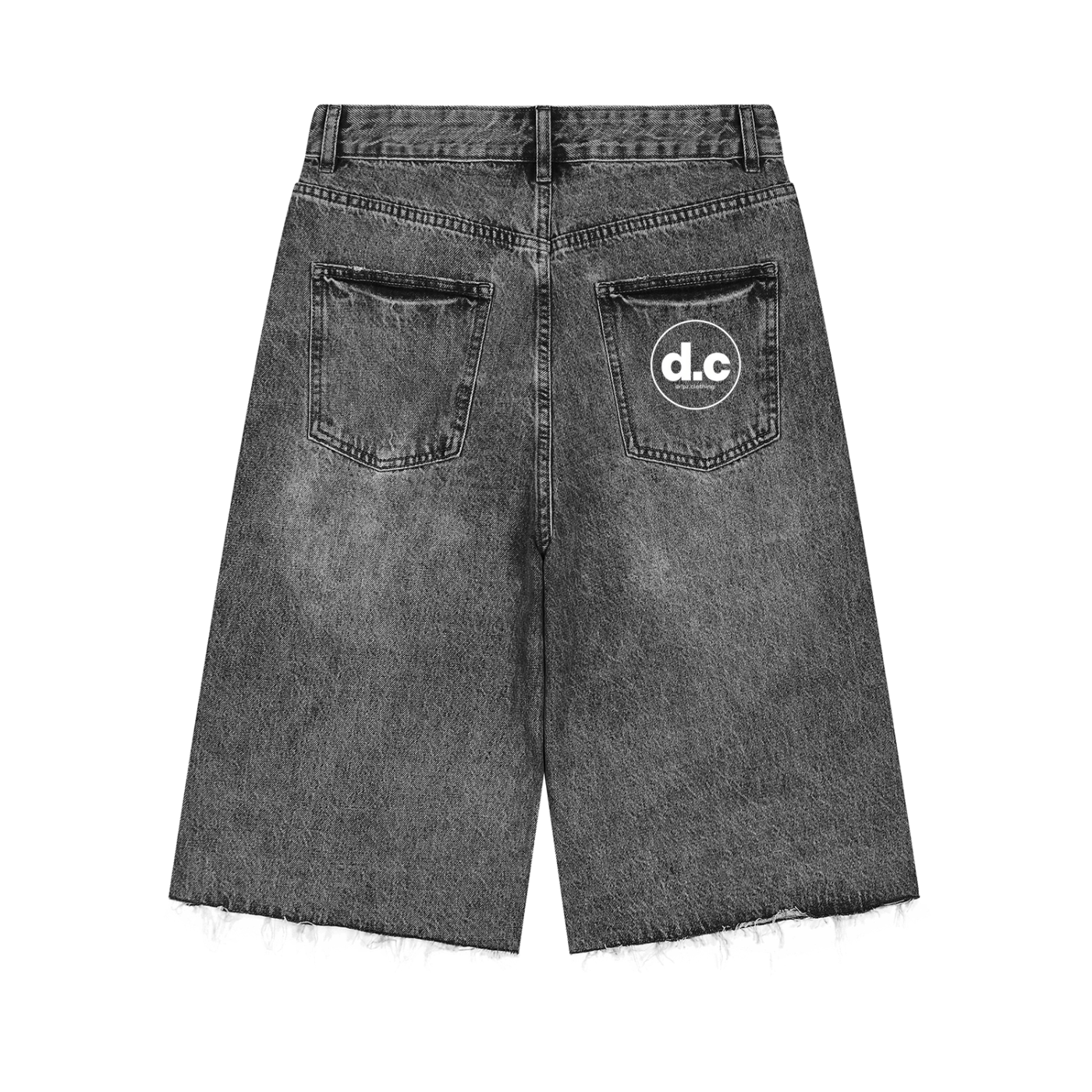 Men’s Vintage Wide Leg Denim Shorts