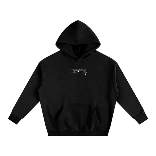 Dr!pz™ White Heavy Fleece Oversized Hoodie
