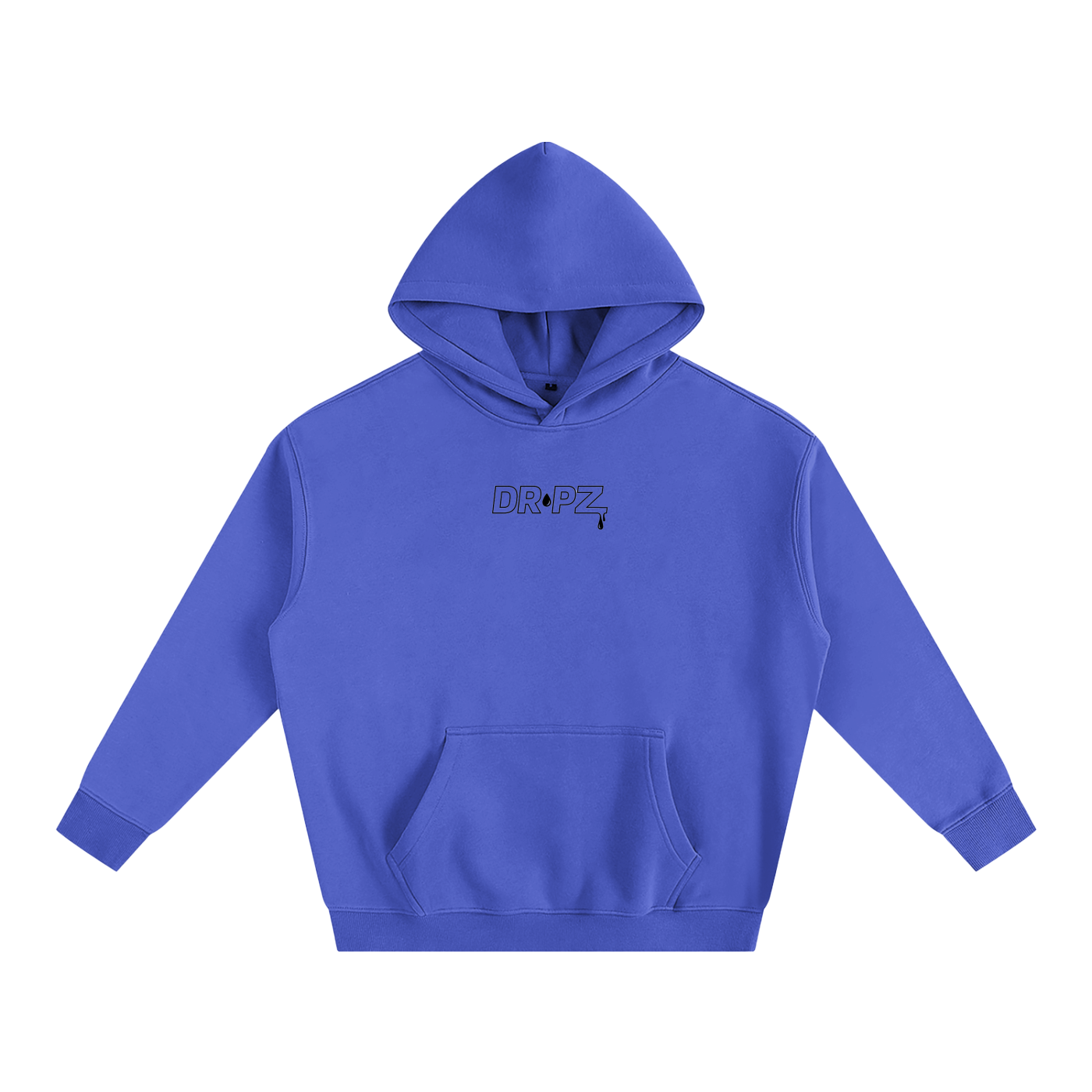 Dr!pz™ Black Heavy Fleece Oversized Hoodie