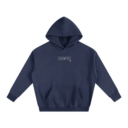 Dr!pz™ White Heavy Fleece Oversized Hoodie