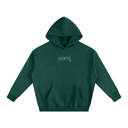 Dr!pz™ White Heavy Fleece Oversized Hoodie