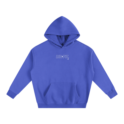 Dr!pz™ White Heavy Fleece Oversized Hoodie