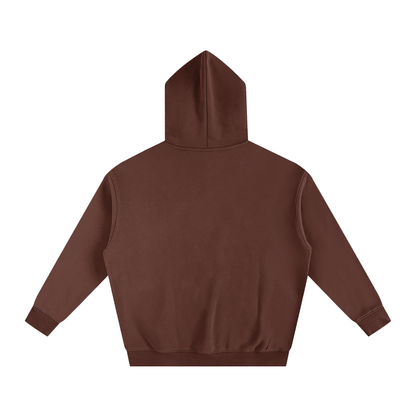 Dr!pz™ White Heavy Fleece Oversized Hoodie
