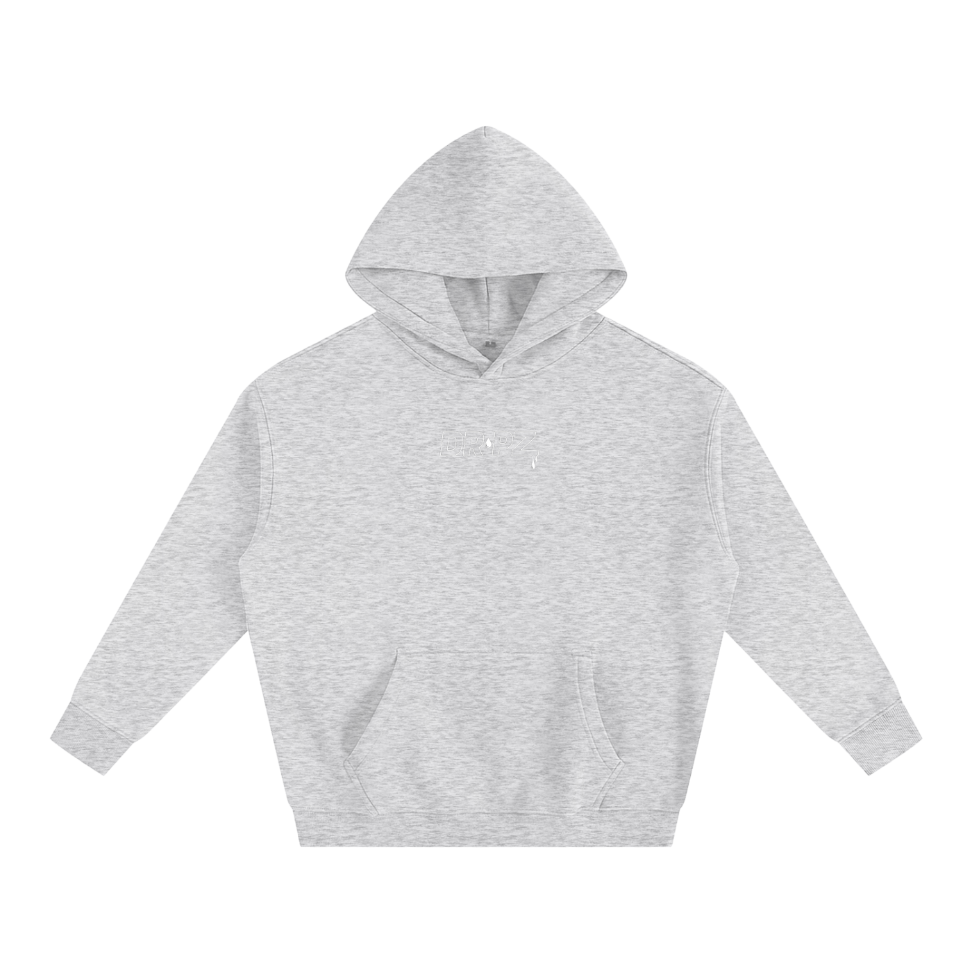 Dr!pz™ White Heavy Fleece Oversized Hoodie
