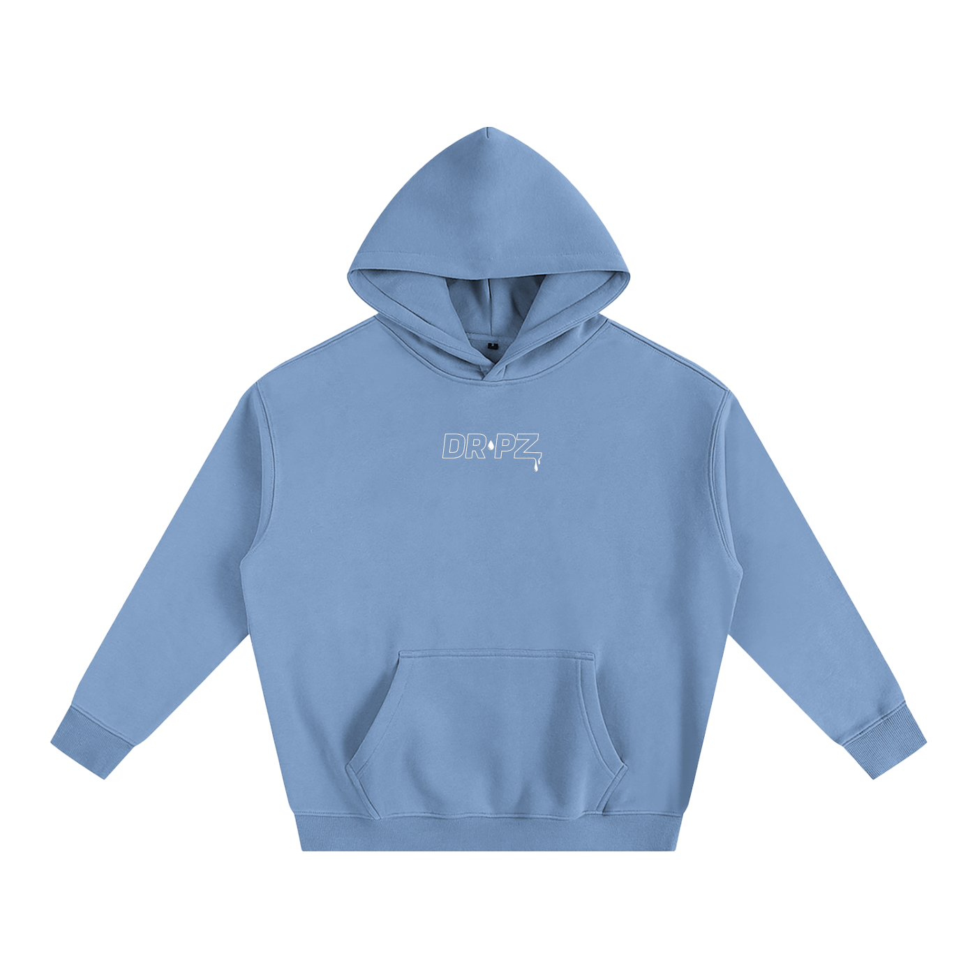 Dr!pz™ White Heavy Fleece Oversized Hoodie
