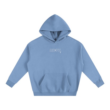 Dr!pz™ White Heavy Fleece Oversized Hoodie