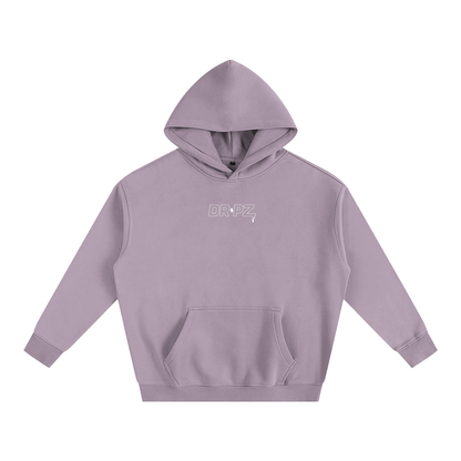 Dr!pz™ White Heavy Fleece Oversized Hoodie